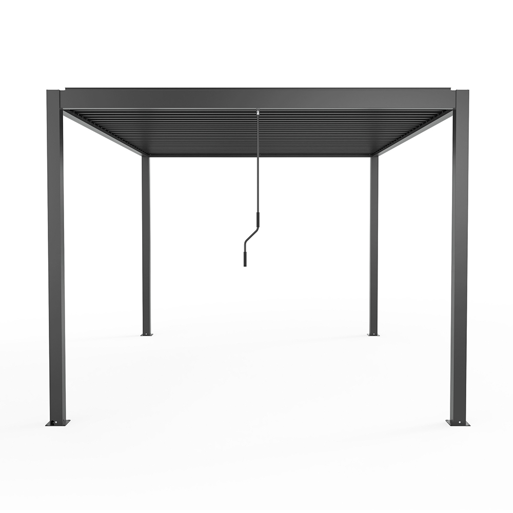 PERGOLA ALUMINIOWA 3x3x2,3 M ANTRACYT